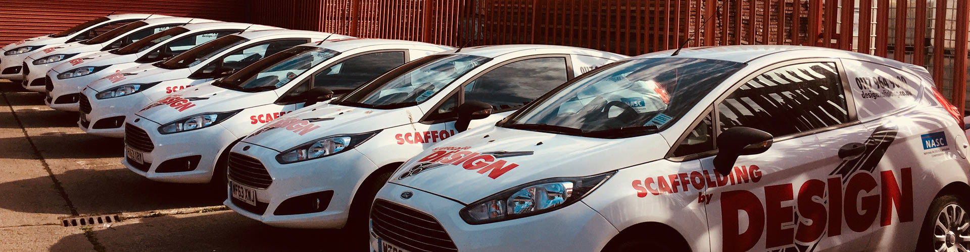 design scaffolding company cars